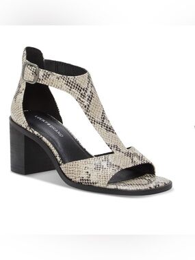 Lucky Brand Women's Sabeni T-Strap Block-Heel City Sandals  Size 9.5 M